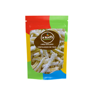 Limão Siciliano em Tiras Cristalizadas - Xroots